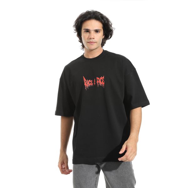 MK Race & Face Oversize T-Shirt Black - Image 5