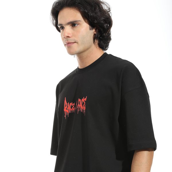 MK Race & Face Oversize T-Shirt Black - Image 3